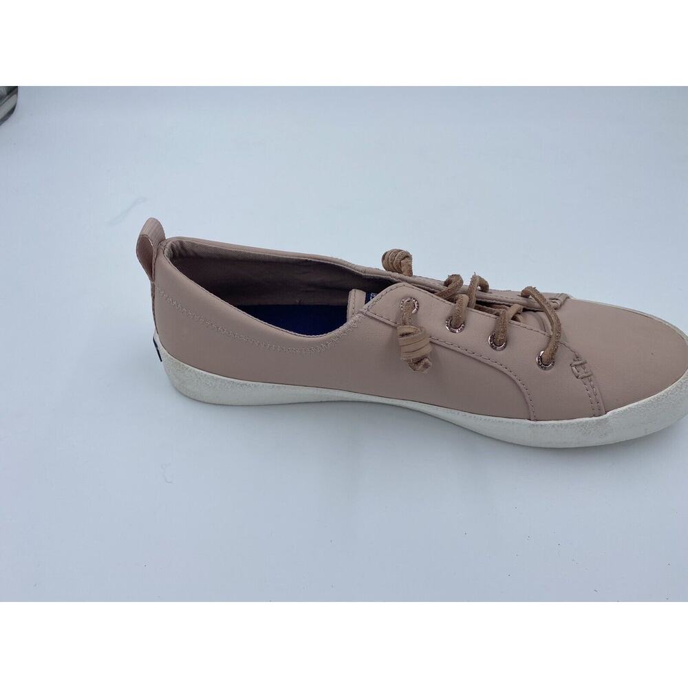 Women's Sperry Crest Vibe Leather Sneakers Blush Sz 11 - Picture 8 of 10